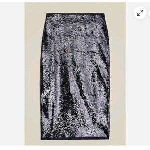 J.CREW NWT sequin pencil skirt